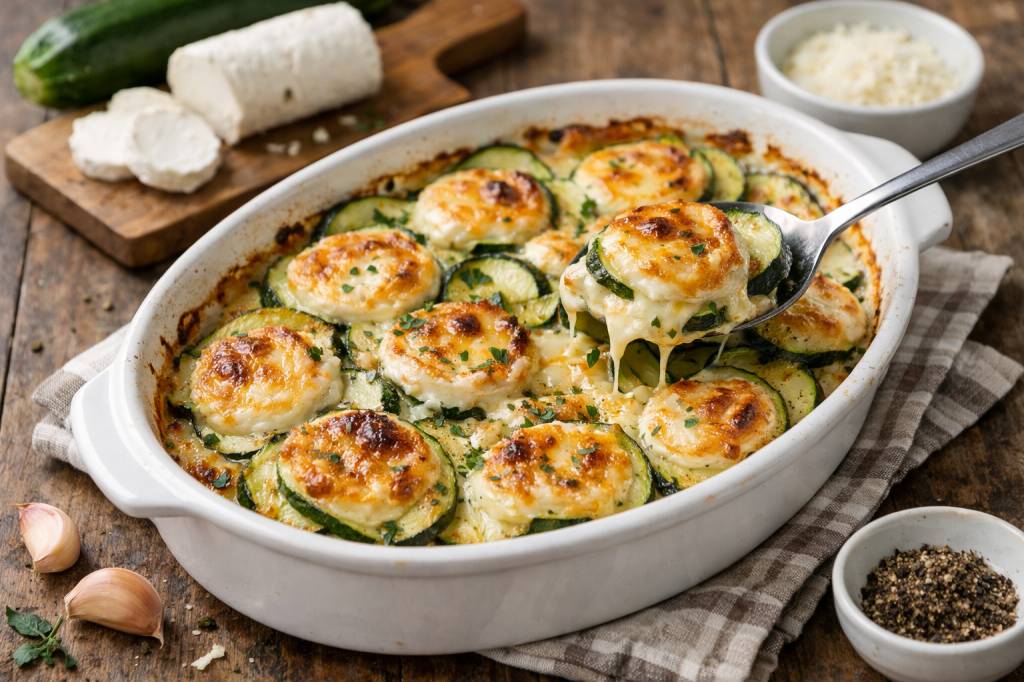 Gratin courgette chèvre thermomix : une recette rapide pour sublimer les courgettes au quotidien
