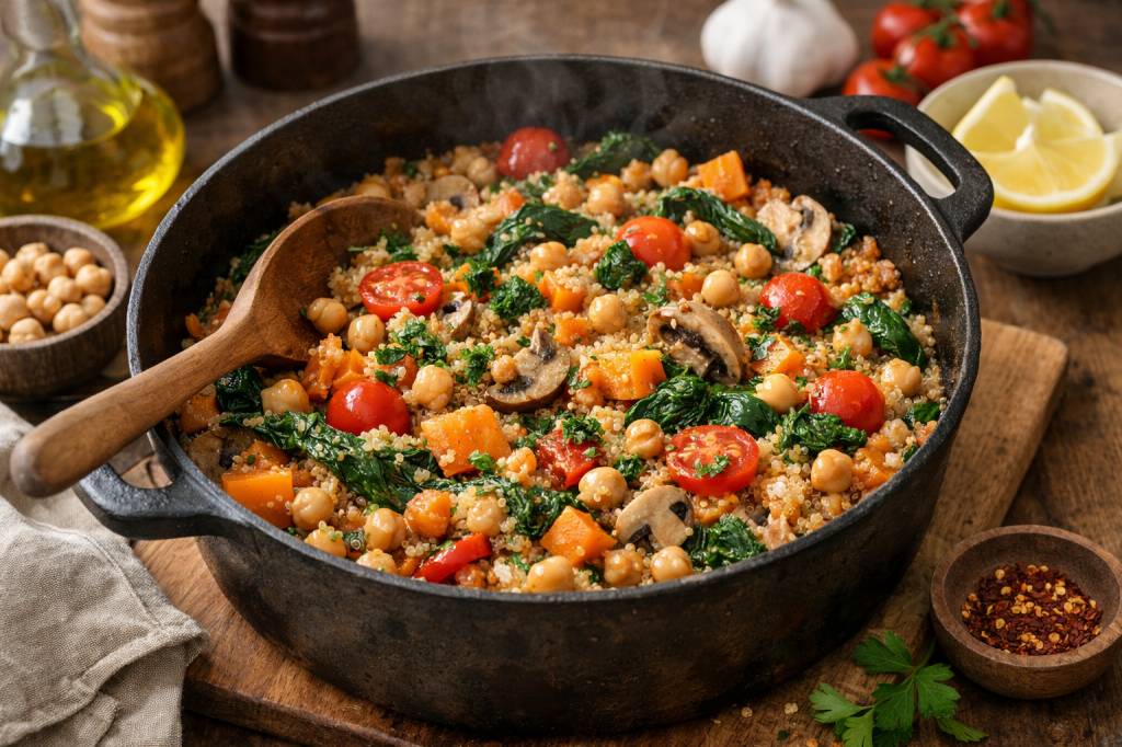 One pot vegan : 5 idées de plats complets faciles à préparer en une seule casserole