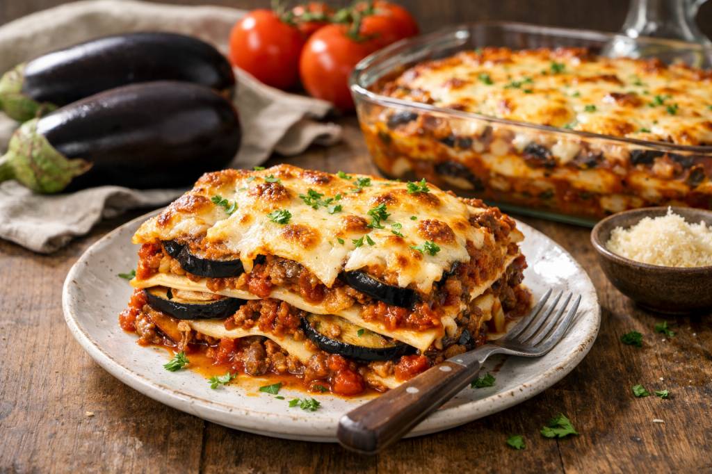 Lasagnes aubergines boeuf : la recette familiale gourmande pour revisiter les lasagnes classiques