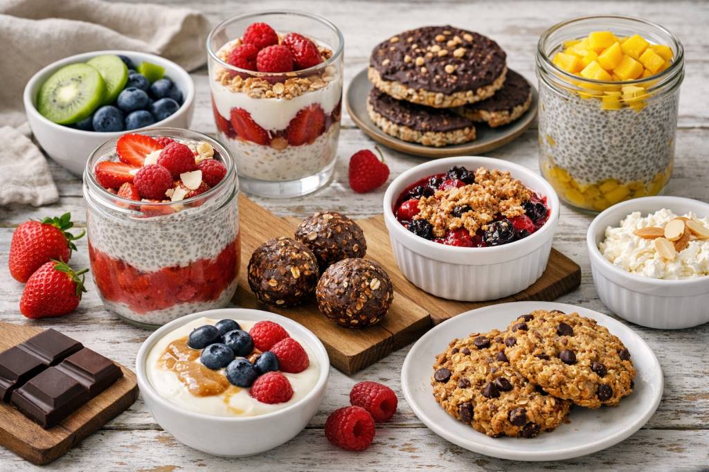 Recette dessert pour perte poids : idées sucrées légères et rassasiantes